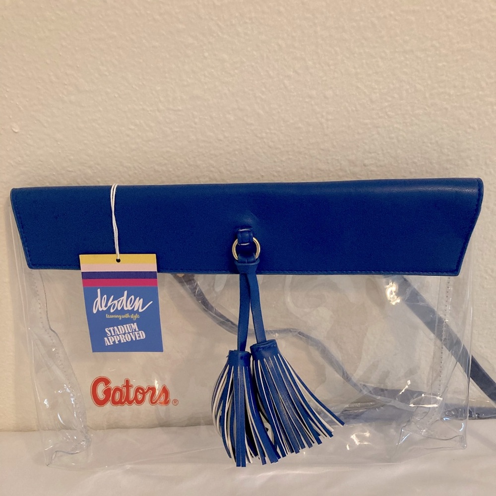 NWT - Florida Gator Clear Purse